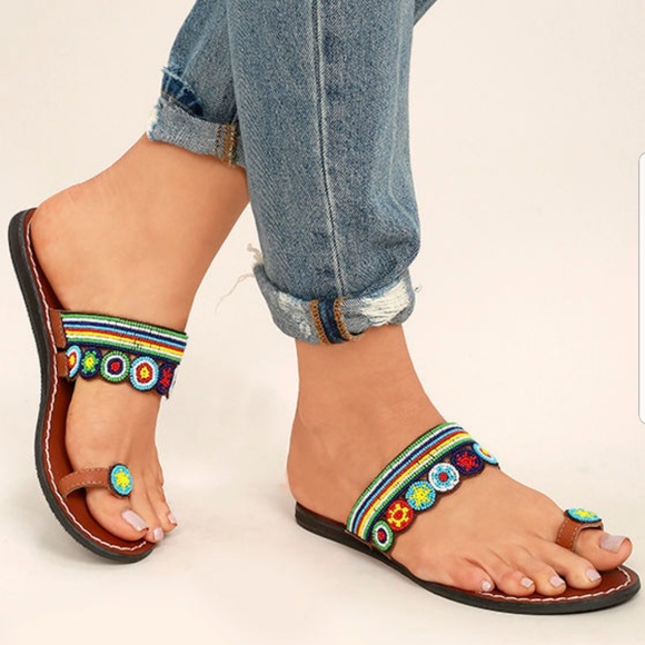 sandals floral